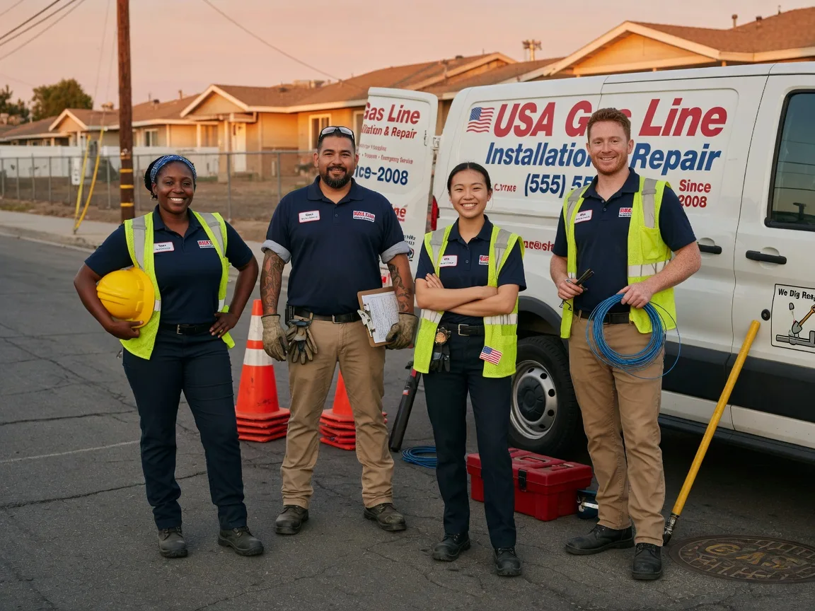 Gas Line Installation company in Wolverton, MN